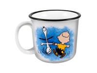 Tasse de camping Charlie Brown et Snoopy de 14oz des Peanuts